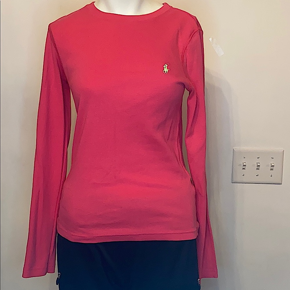 Ralph Lauren Sport women’s pink long sleeved sweater